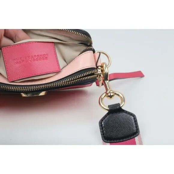 Marc Jacobs Snapshot Colorblock Saffiano Leather Small Camera Crossbody Bag
